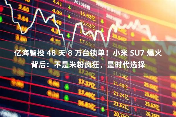 亿海智投 48 天 8 万台锁单！小米 SU7 爆火背后：不是米粉疯狂，是时代选择